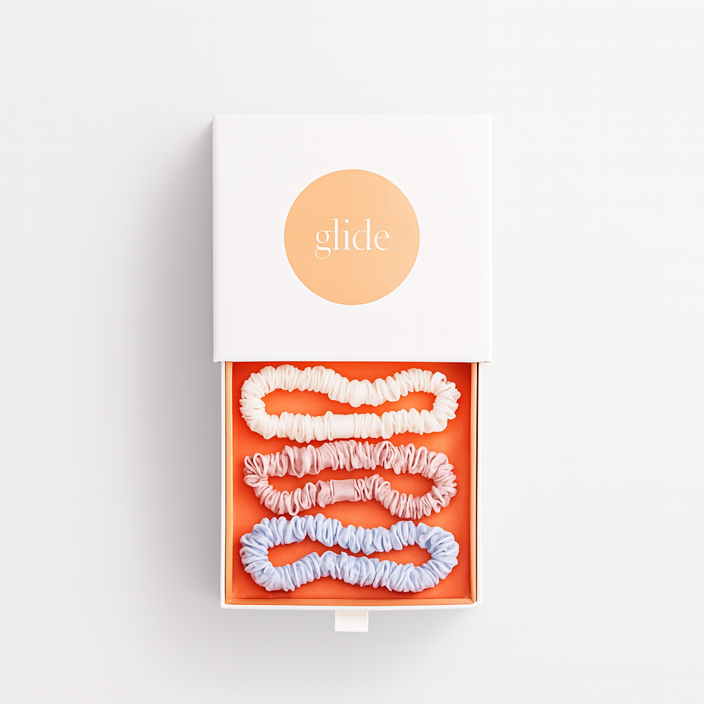 Glide Scrunchie Set Pastel